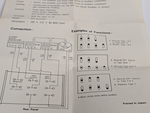 INTERRUPTOR SELECTOR MULTICINTA PROLINE VINTAGE - Imagen 4 de 5