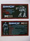 * 'ROBOCOP' Data East 1989 Custom Instruction/Apron Cards * (New)