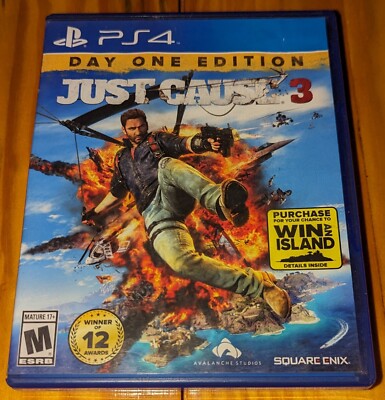 PS4 Just Cause 3 Day One Edition (PS5 Compatible)