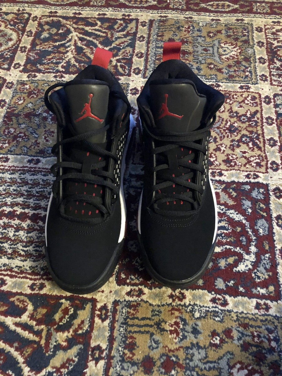 Jordan Maxin 200 GS Black Gym Red CD6123-001 Youth Size 7Y  display picture 1