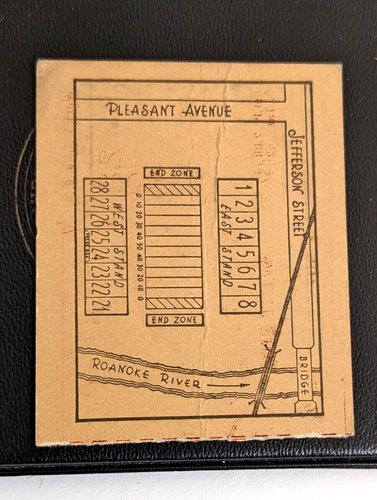 1947 Virginia Tech vs VA Hokies Football Game Program, Ticket Stub, 1946 Guide++ - Picture 9 of 20