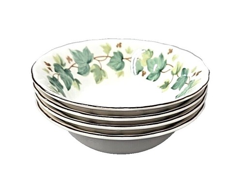 Nikko Company Woodbury Blue Plate & Bowl Set Of 4 Japan EXCELLENT