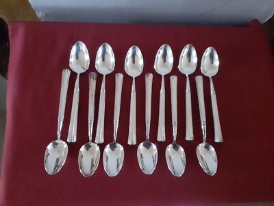 24 couverts anciens en métal argenté - Arts de la table