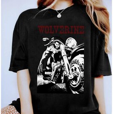 Marvel X-Men Wolverine Young Biker Logan Unisex Adult Kid Shirt 621180