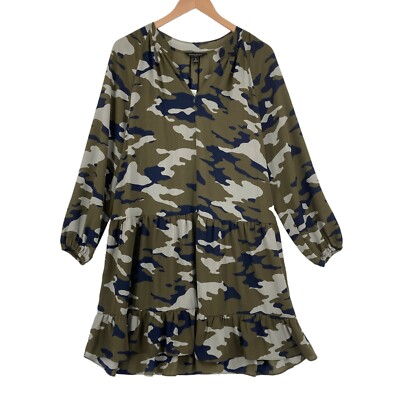 slim fit dress slacks Ricana jersey shift dress with belt and retro print in green main image 1