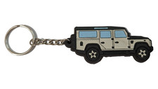 Landrover 110 Key Ring County Hardtop Cream / Black Roof