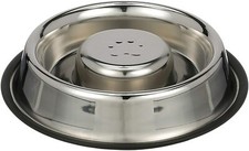 Neater Pet Brands Stainless Steel Slow Feed Bowl Metal Non-Tip Style