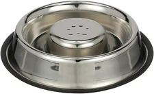 Neater Pet Brands | Stainless Steel Slow Feed Bowl | Metal Non-Tip Style