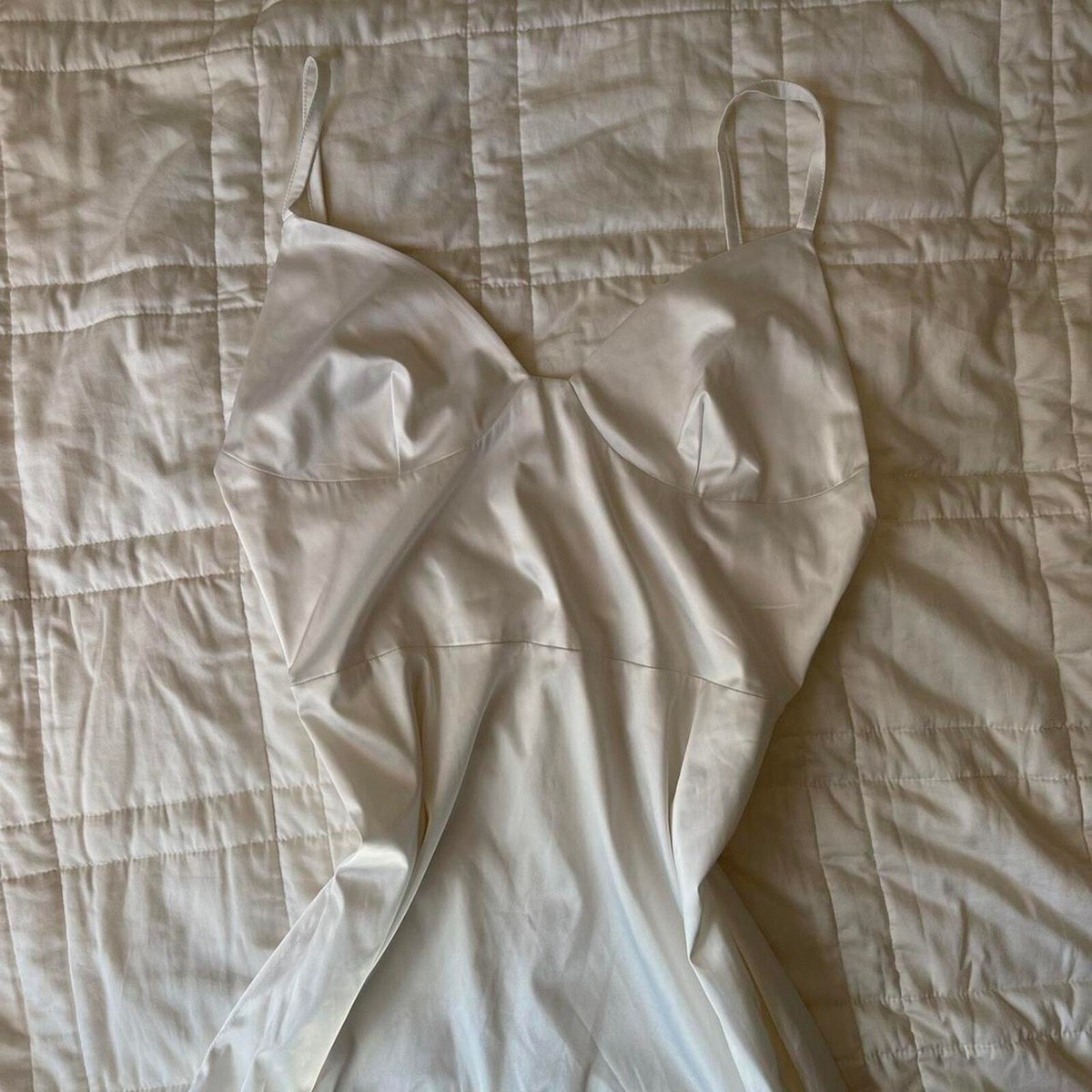white strapless maxi dress Estella Strapless Maxi Dress