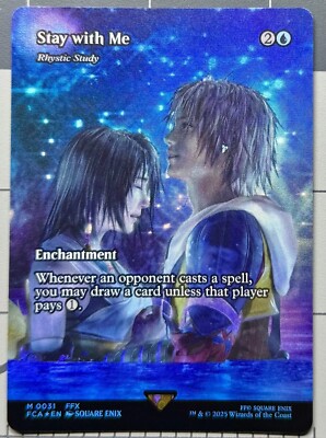 Foil　最後まで…/Stay with Me　リスティックの研究　FCA MTG】最後まで（リスティックの研究） - ファイナルファンタジー