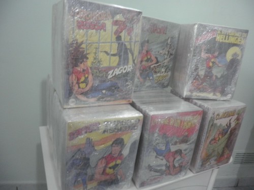 Zagor Fumetti Completa 52/714 Zenith Scritta Rossa Anastatica + Gioco Zagor - Foto 11 di 12