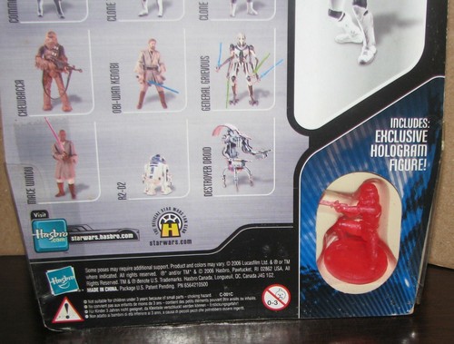 Star Wars Episode 3 Heroes And Villains Collection CLONE TROOPER with Hologram - Picture 9 of 11