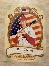 2009 Topps Allen & Ginter National Pride Baseball Card #NP41 Raul Ibanez