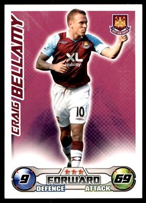 Match Attax Premier League 2008//2009 MATTHEW UPSON WEST HAM Man of the Match