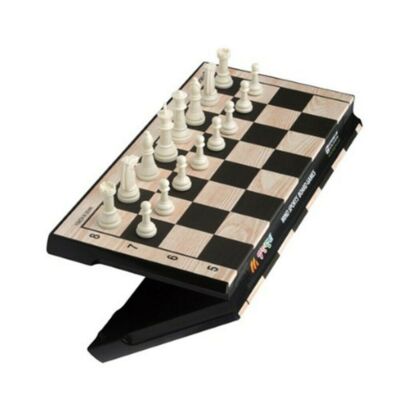 Myungin Chess Game Board / Portable Folding Magnetic Chessboard / Travel Game