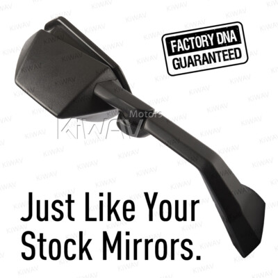 iamjinyaページ VAWiK -OE replacement mirror black for Ninja ZX-10R