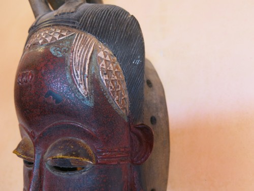 Polychrome Guro Zauli Single Figure Mask - Picture 7 of 12