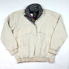 VTG Sunderland Cygnet Teflon Women's Size M Water Resistant 1/2 Zip Golf Jacket