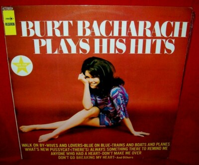 Burt Bacharach spielt seine Hits LP 60er AUSTRALIEN NEUWERTIG - Sexy Cover