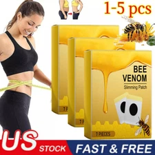 Bee Venom Lymphatic Drainage & Slimming Patch for Women and Men Body Slim US