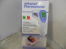 Infrared Digital Thermometer Forehead, Ear Body Temperature Gun Non-Contact NIB