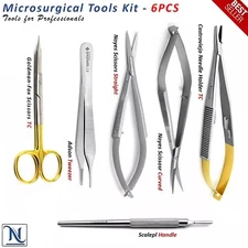 Dental Suture Kit Needle Holder Surgical Micro Surgery Dentist Instruments