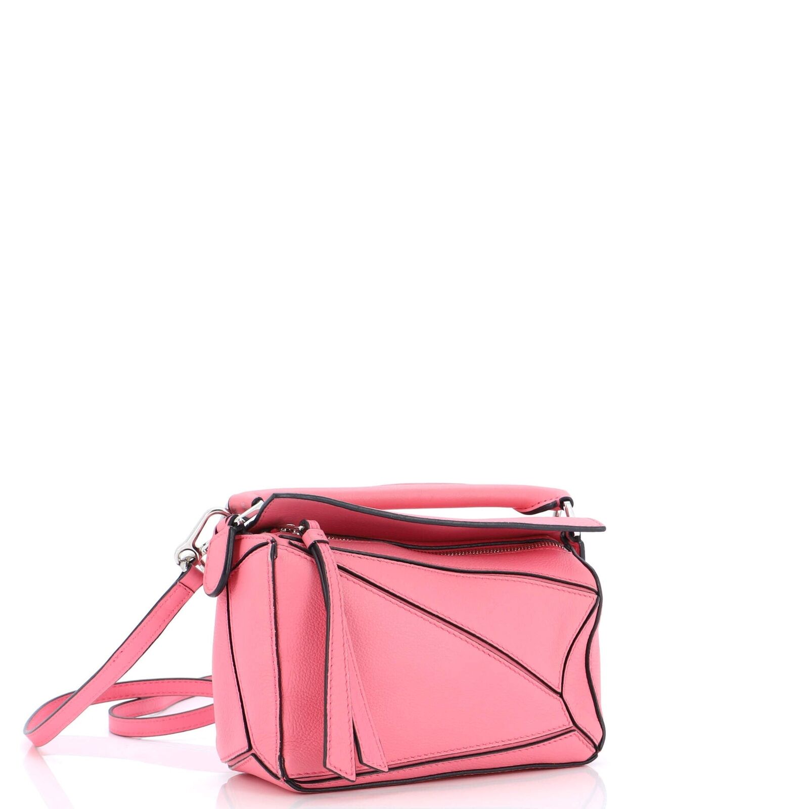 Loewe Puzzle Bag Leather Mini Pink - image 2