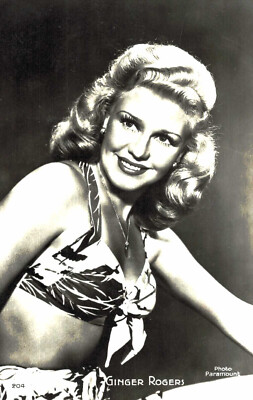 Ginger Rogers     **    Original Postkarte Postcard * Nr. 4433