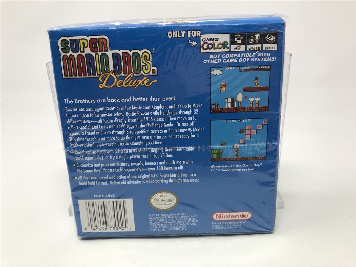 Super Mario Bros. Deluxe - Nintendo Game Boy Color GBC