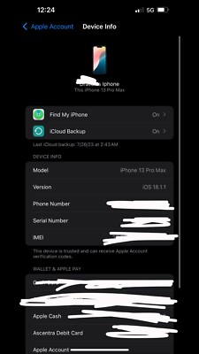 Apple iPhone 13 Pro Max - 512 GB - Blue (U.S. Cellular)
