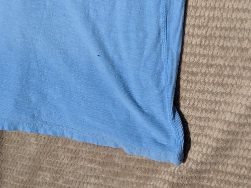P D & C Lightweight Ribbed w/ Pocket V Neck Designer Style T-Shirt- M - Picture 6 of 8
