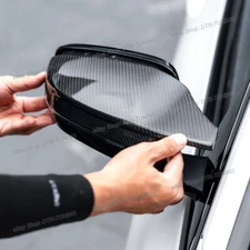 Dry Carbon Fiber Wing Mirror Covers For BMW G20 G21 3-Series 330i 330d M340i 19+