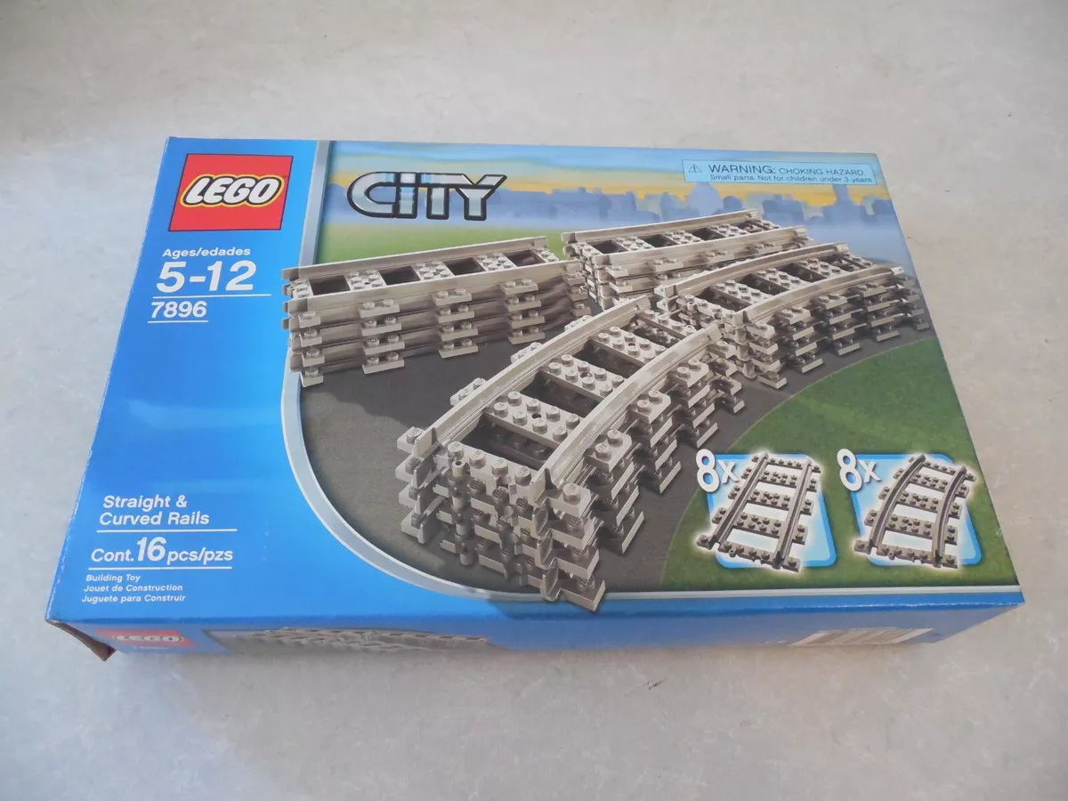 LEGO City 7896 - Straight and Curved Rails - DECOTOYS