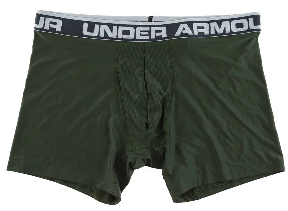 Calzoncillo boxer Under Armour verde 6" para hombre talla S L75526 Foto 3 de 4