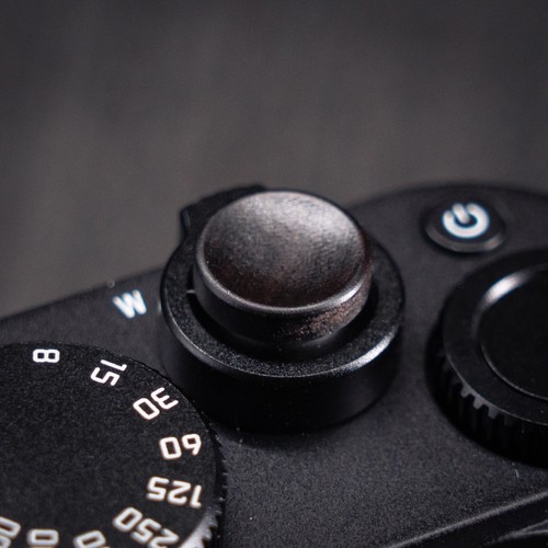 Autocollant bouton obturateur en bois massif 11mm adapté pour Nikon Sony Fuji - Photo 16 sur 27