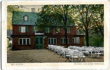 AK BAD ELSTER Schänke zum alten Forsthaus, J. Hufnagel 20er