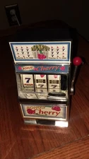 SLOT MACHINE Bonus Cherry Toy Slot Machine WORKING $10 GIFT IDEA