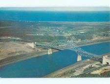 Pre-1980 AERIAL VIEW OF AREA AND CANAL Cape Cod - Sagamore MA d4622