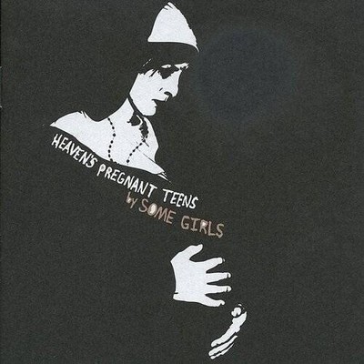 Some Girls - Heaven's Pregnant Teens (Black with Gold Swirl) [Used Very Good Vin