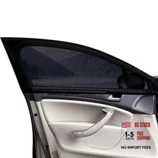Car Window Shades, Privacyout Curtain for Front Side Window, Front Window Black
