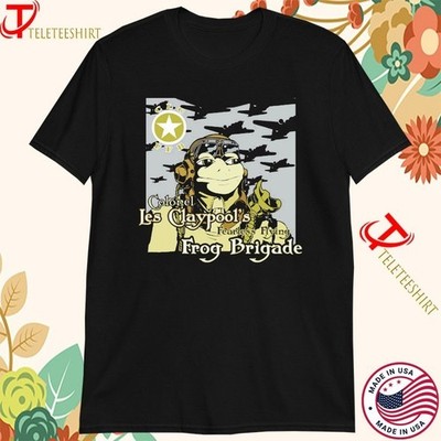 Les Claypool Colonel Live Frog Brigade Fearless Flying T-shirts S-5XL CL208