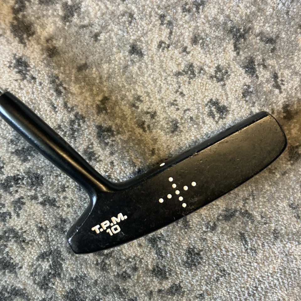 LH T. P. Mills TPM 10 Spalding Blade Putter 35" Good Condition Spalding OG Grip - Image 2 of 4