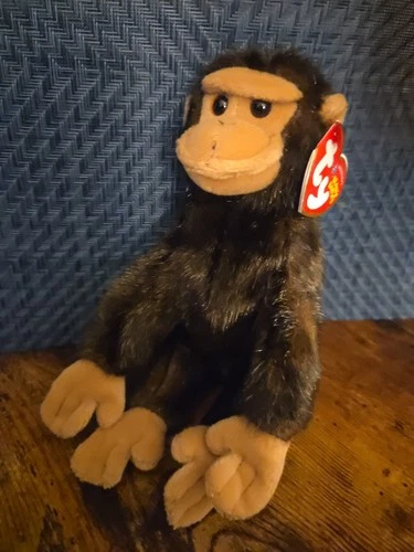 Vintage 2005 Beanie Babie Weaver the Monkey
