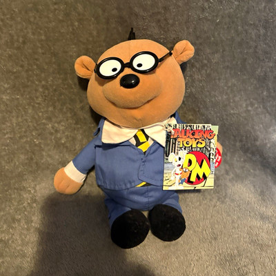 Golden Bear Danger Mouse 2001 sprechendes Plüschtier Kuscheltier klein 15-35 cm nicht mehr produziert