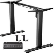 Electric Standing Desk Frame Workstation,Memory Controller Height Adjustment,Up