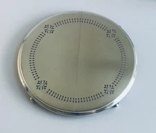 VTG Deco Weidlich Brothers Footed Silver Plated Expandable Trivet Marked WB EPNC