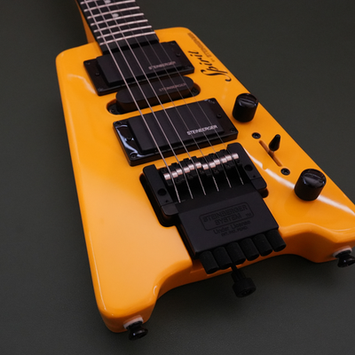 STEINBERGER Spirit GT-PRO Deluxe Hot Rod Yellow Headless HB-SC-HB