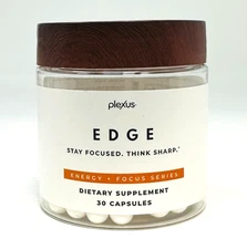 Plexus Slim EDGE - Energy & Mental Focus Supplement - 30 Capsules NEW!
