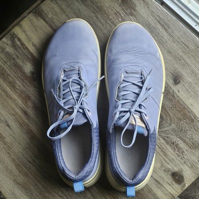 GoreTex ECCO Biom H Golf Shoes Women's US 9-9.5 EU 40 Waterproof Blue Hybrid