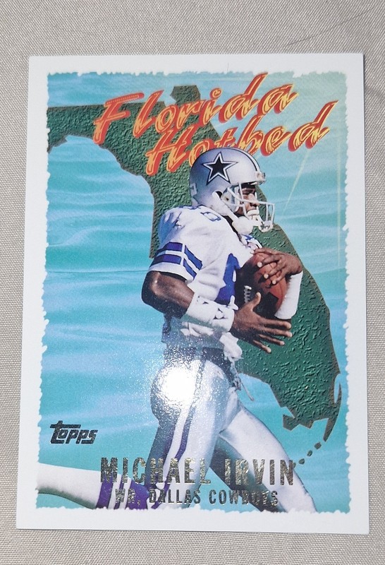 1995 Topps - Florida Hotbed Michael Irvin #FH15